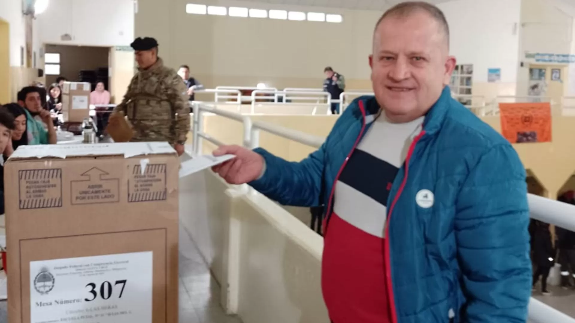 Elecciones 2023. Votó el candidato a diputado por Municipio, Javier Jara