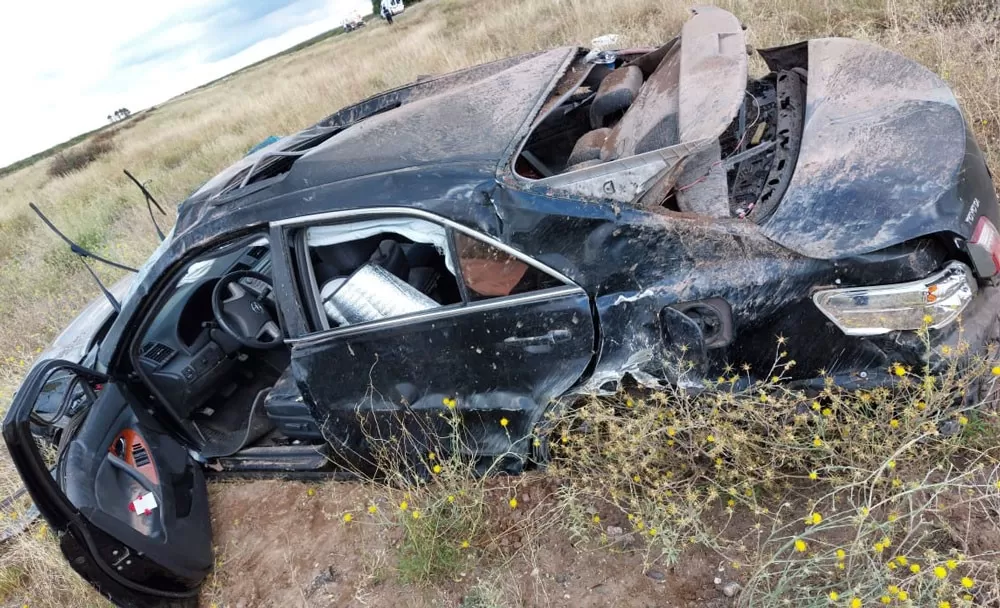 Fatal accidente: un hombre perdió la vida luego de volcar en la Ruta 20