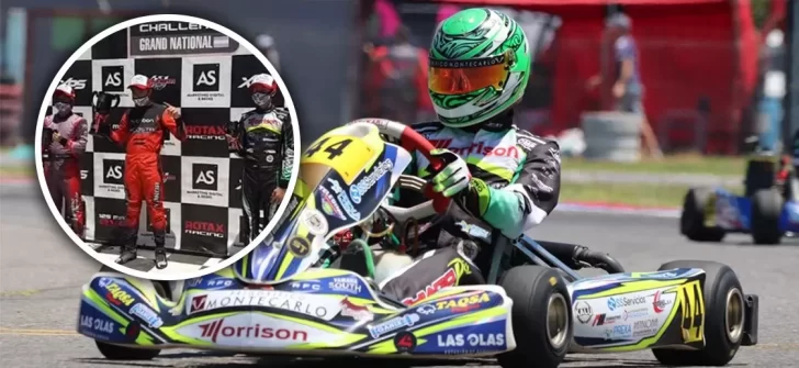 Karting: Thiago Díaz fue 3° en el estreno de la Grand National Karting: Thiago Díaz fue 3° en el estreno de la Grand National