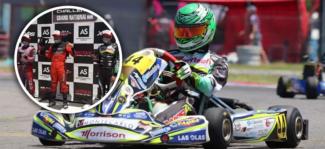 Karting: Thiago Díaz fue 3° en el estreno de la Grand National Karting: Thiago Díaz fue 3° en el estreno de la Grand National