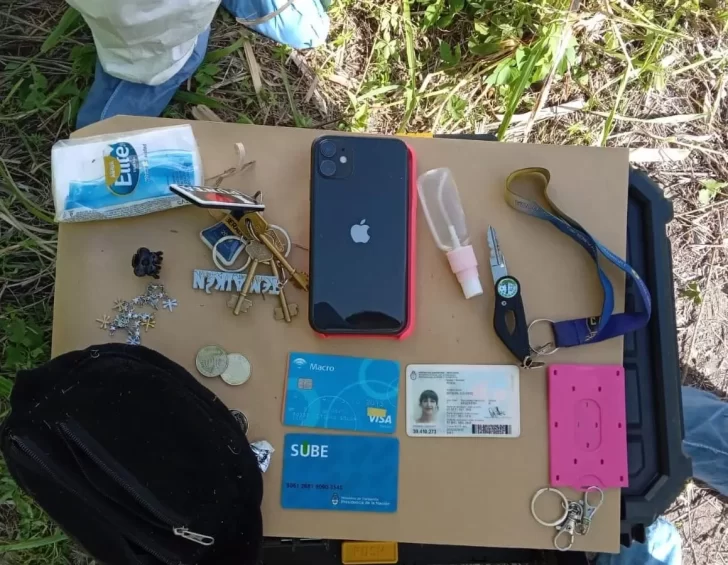 Encontraron la riñonera de Betiana Rossi, la mujer que se encuentra desaparecida desde el 7 de febrero