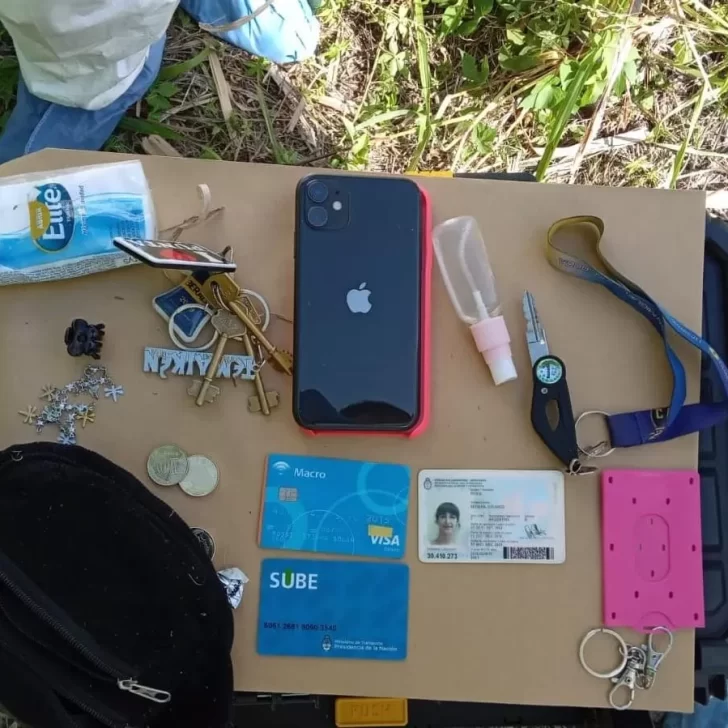 Encontraron la riñonera de Betiana Rossi, la mujer que se encuentra desaparecida desde el 7 de febrero