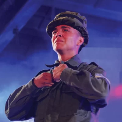 La historia detrás de la foto que emocionó a todos en Cosquín: ¿Quién es Franco?