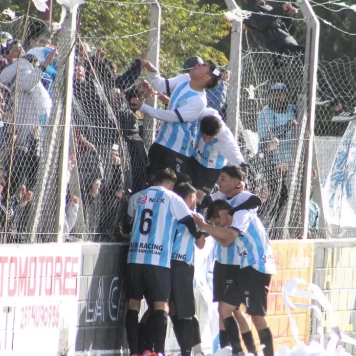 Liga Centro: el clásico de Puerto San Julián fue para Racing y hubo banderas al revés en Independiente Liga Centro: el clásico de Puerto San Julián fue para Racing y hubo banderas al revés en Independiente