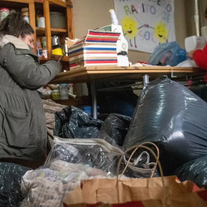 Se entregó la segunda tanda de donaciones por la campaña “Todos contra el frio”