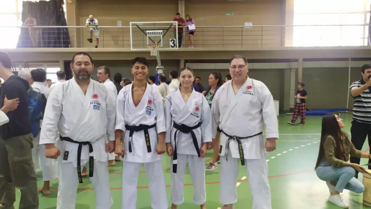 Los karatecas Yamila Cárdenas y Nahuel Montenegro representarán a Argentina en el Panamericano de Colombia