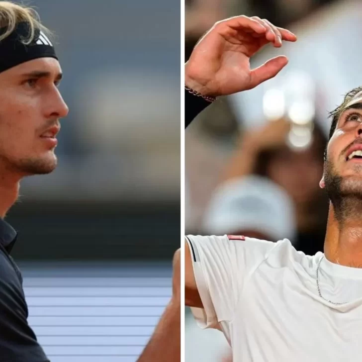 Quién es Alexander Zverev, el alemán que enfrentará a Tomás Etcheverry en los cuarto de final del Roland Garros