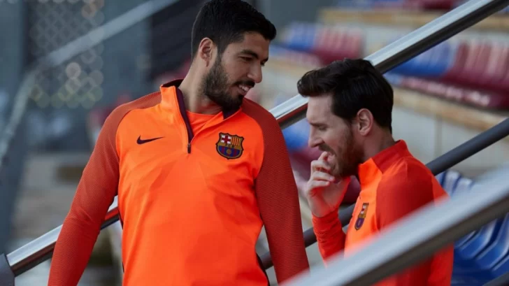Para el Barcelona, Suárez es una “influencia negativa” sobre Messi