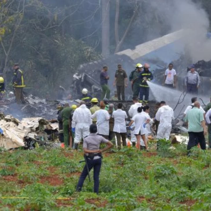 Confirmaron dos víctimas argentinas en el accidente aéreo en La Habana