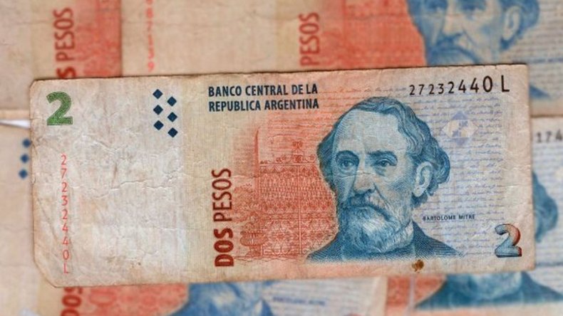 Últimos días para canjear los billetes de dos pesos Últimos días para canjear los billetes de dos pesos