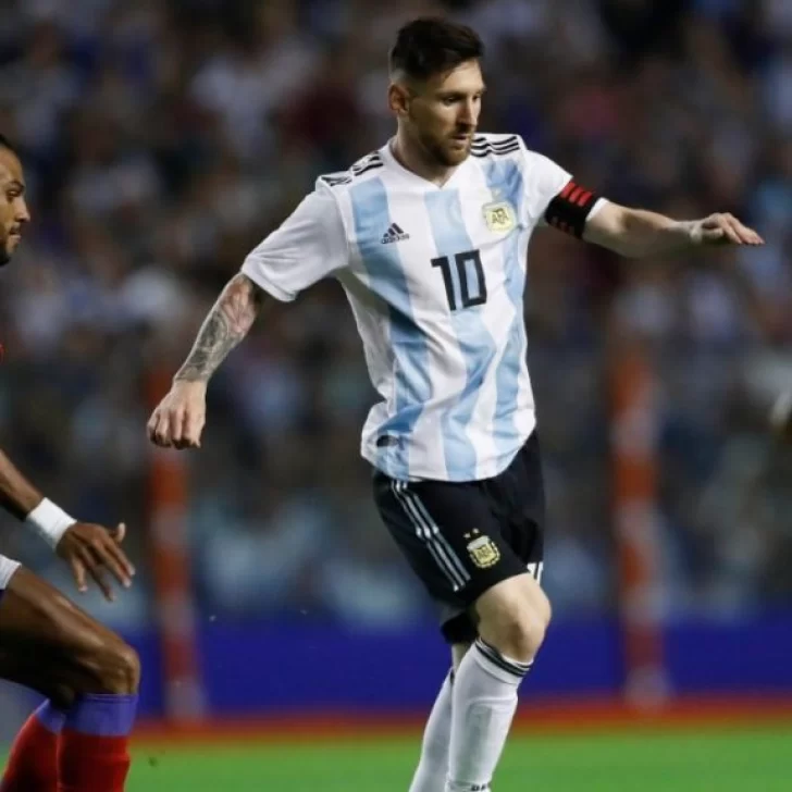 La Selección argentina se despidió con una goleada ante Haití