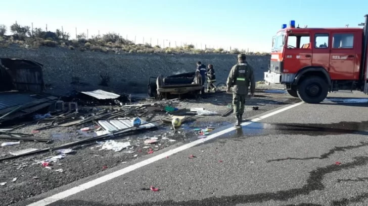 Accidente fatal en la Ruta 40: dos personas murieron calcinadas | La ...