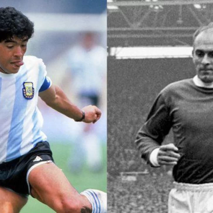 Diego Maradona y Alfredo Di Stéfano fueron nominados para el “Equipo de los sueños”