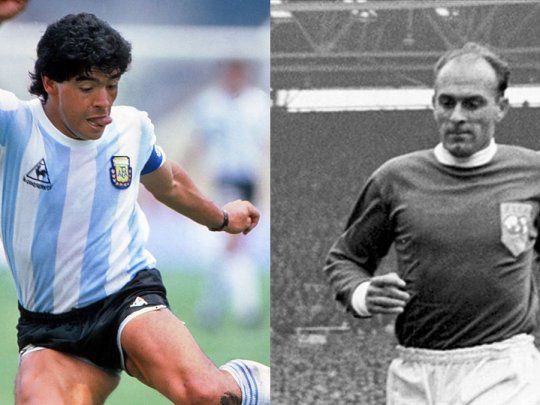 Diego Maradona y Alfredo Di Stéfano fueron nominados para el “Equipo de los sueños”