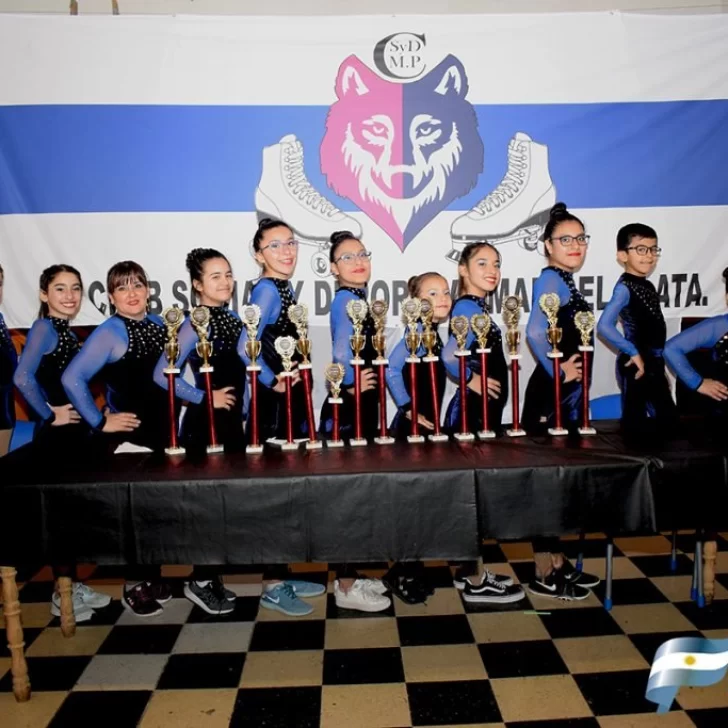 La Escuela de Patín Artístico del Club Mar del Plata obtuvo numerosos premios
