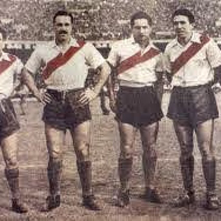 La Máquina de River: la delantera millonaria que apenas jugó junta, pero hizo historia La Máquina de River: la delantera millonaria que apenas jugó junta, pero hizo historia