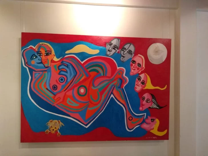 Exposición de artistas locales  y concurso de Poema Ilustrado