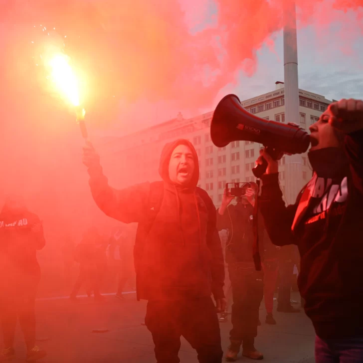 Incidentes en la marcha por los derechos humanos a 50 años del golpe en Chile