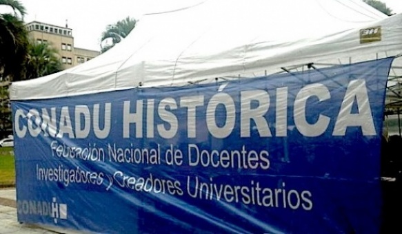 CONADU Histórica profundiza el plan de lucha