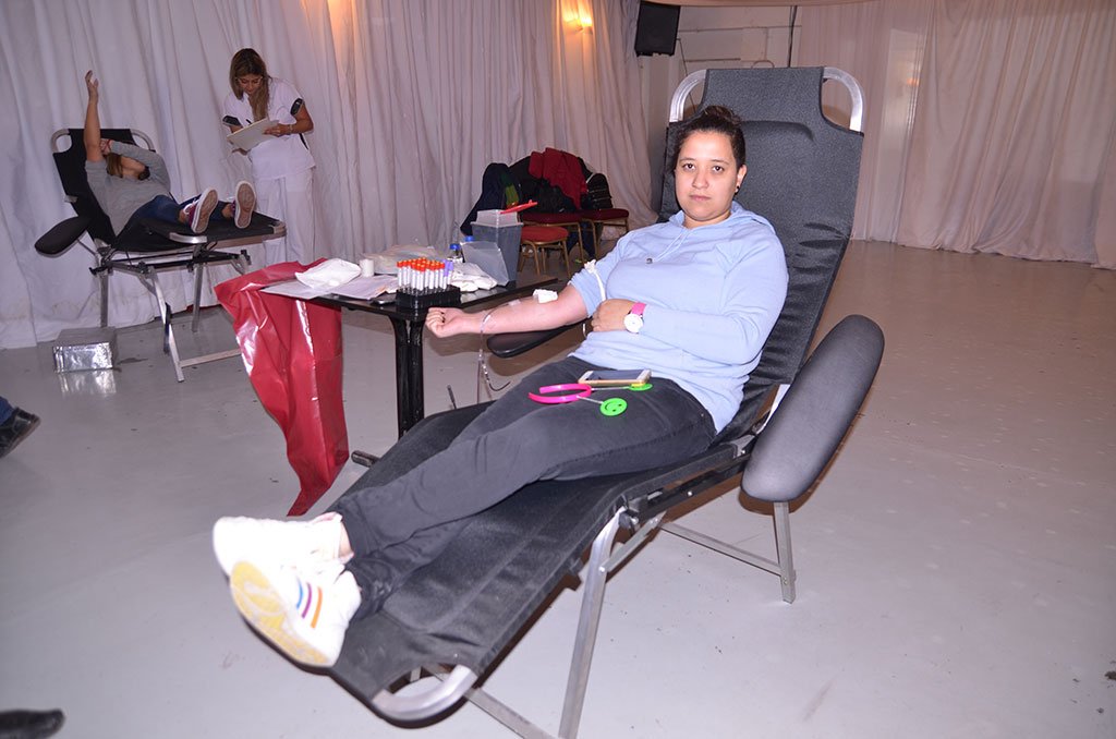 Más de treinta donantes de  sangre y médula ósea