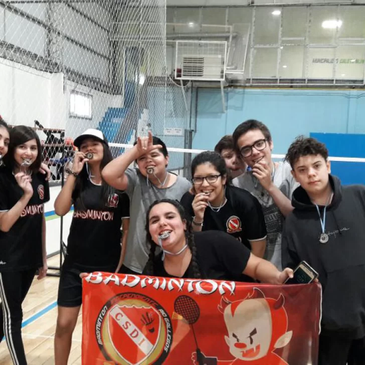 El bádminton de Independiente se subió al podio Patagónico