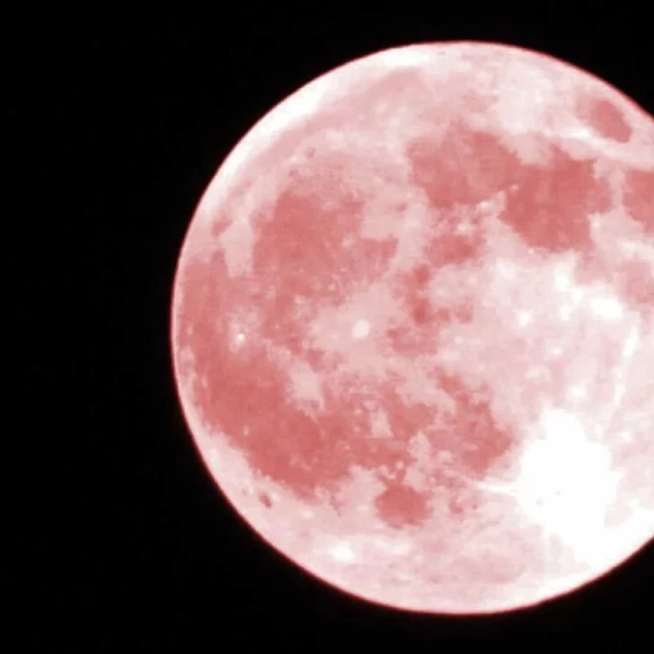 Luna rosa: ¿A qué hora se podrá ver en Argentina?