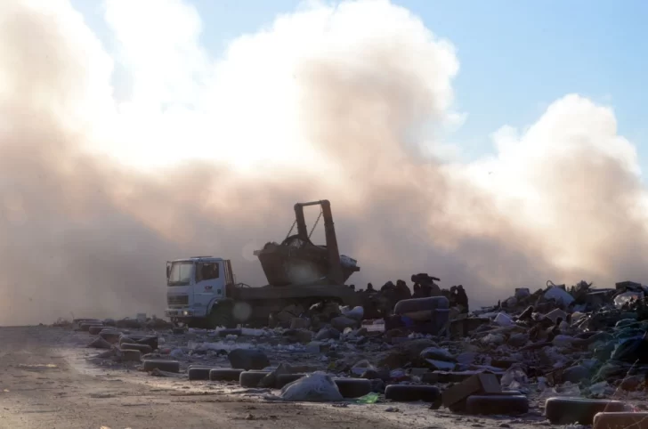 La quema en el Vaciadero:  cuando hasta el aire es basura