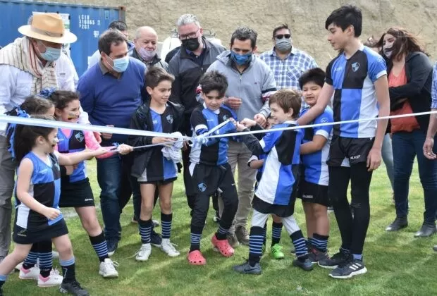 En pleno Regional de Clubes, Calafate RC inauguró una nueva cancha auxiliar de rugby