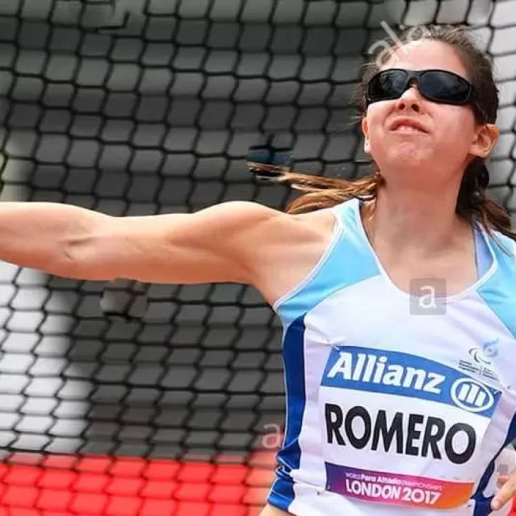 Florencia Romero, la única atleta patagónica en los Juegos Paralímpicos en Tokio