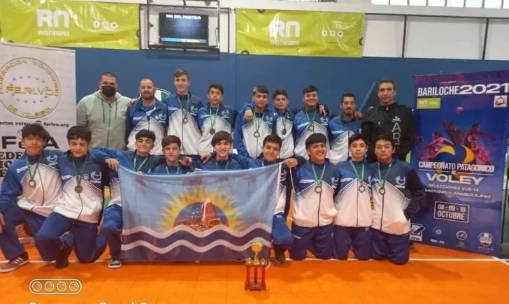 Campeonato Patagónico: Gran participación del vóley sub-14 de Santa Cruz en Bariloche