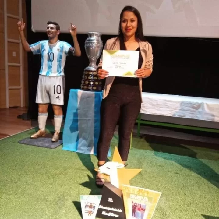 Dalma Segura: la kickboxer fue galardonada como la “Deportista del año” de Las Heras