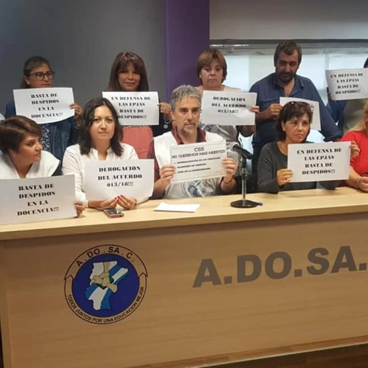 ADOSAC en alerta por la posible reestructuración de las EPJA