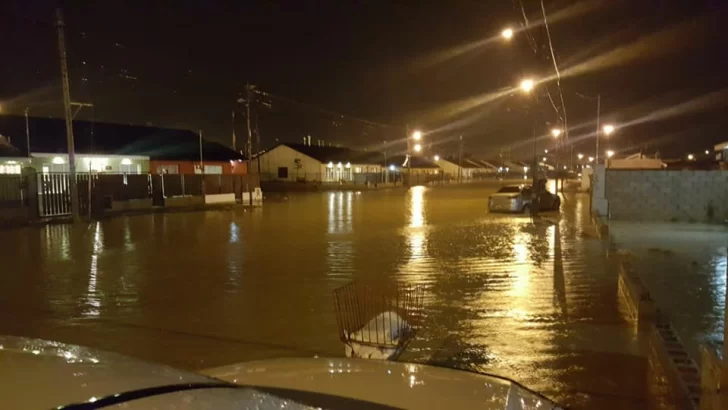 Periodismo ciudadano: así quedó la Río Gallegos después del temporal