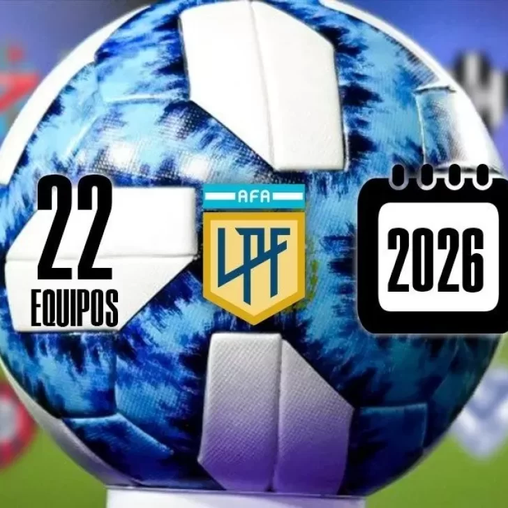 El futbol argentino volverá a tener 22 equipos en 2026 El futbol argentino volverá a tener 22 equipos en 2026