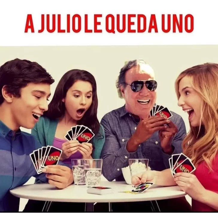 Los memes de Julio Iglesias y Daniel Agostini que explotan en las redes