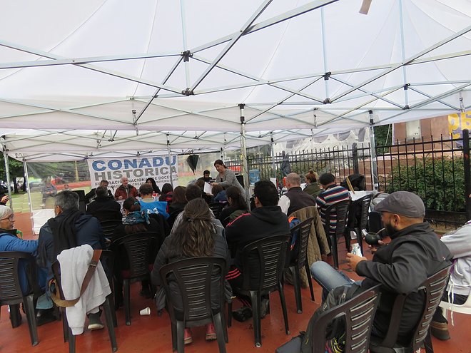 CONADU Histórica anunció la continuidad del paro