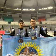 Juegos Mundiales de Taekwondo en Corea: representantes de Santa Cruz recibieron sus medallas