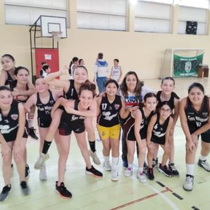 Equipos femeninos del Club de Básquet San Miguel reciben visitas de Puerto Natales