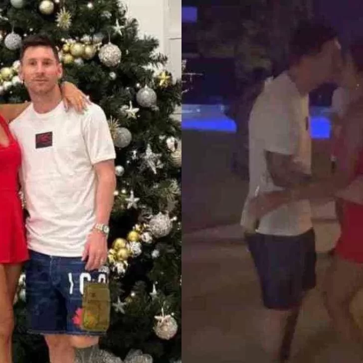 El romántico baile de Messi y Antonela en Navidad que se volvió viral El romántico baile de Messi y Antonela en Navidad que se volvió viral