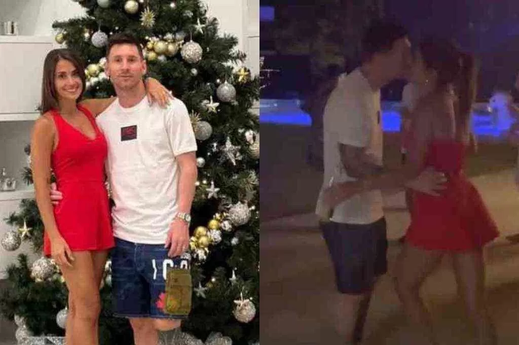 El romántico baile de Messi y Antonela en Navidad que se volvió viral El romántico baile de Messi y Antonela en Navidad que se volvió viral