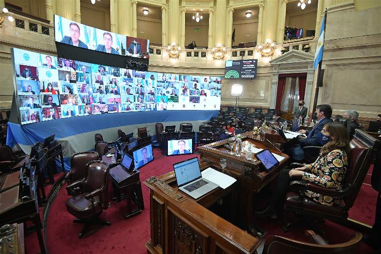 El Senado avaló el proyecto para declarar las 24 capitales alternas de Argentina El Senado avaló el proyecto para declarar las 24 capitales alternas de Argentina