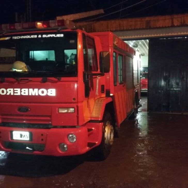 Por el viento se voló el techo de una vivienda de Julia Dufour