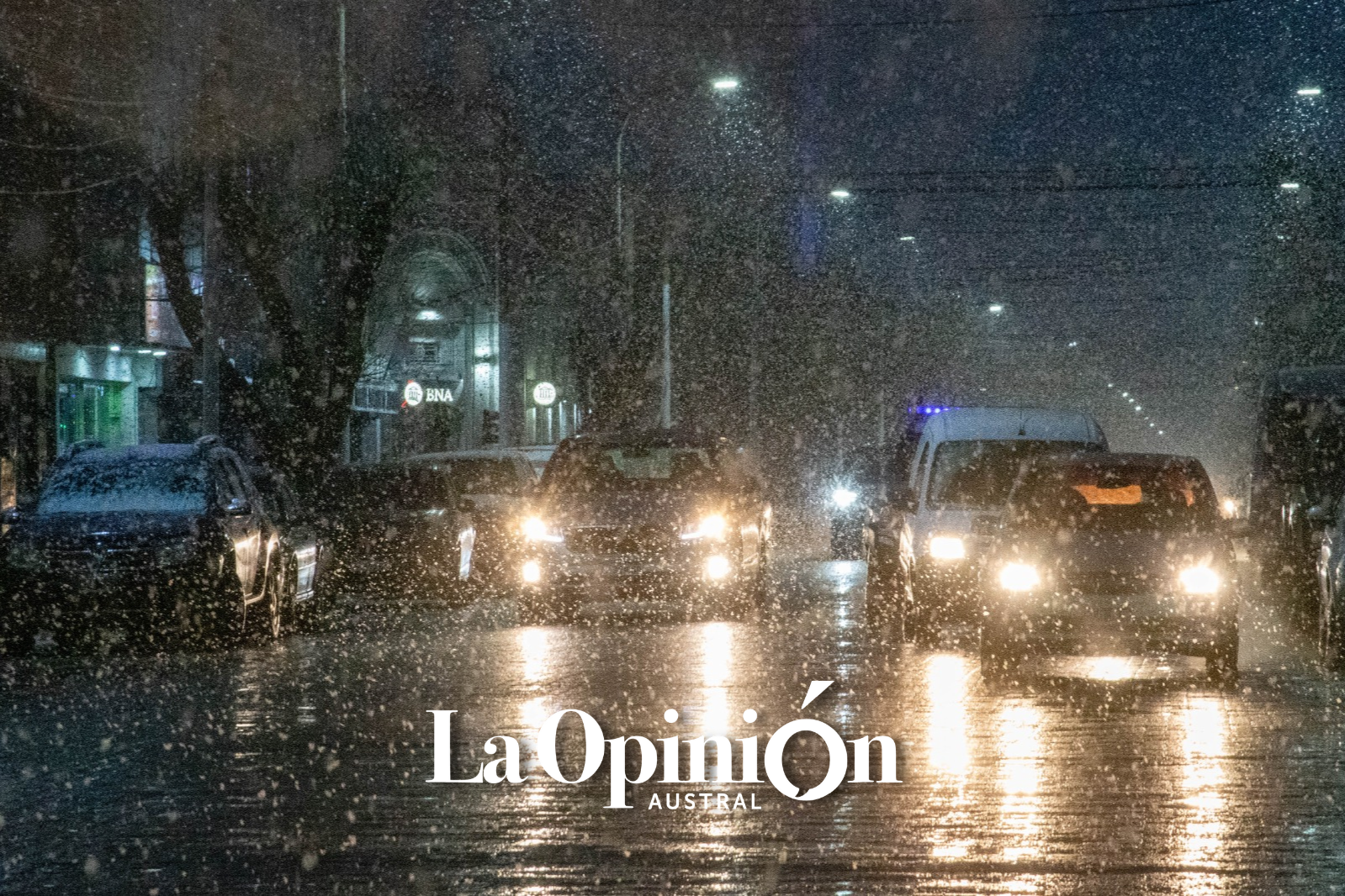 ¡Mirá las fotos! Nevó en Río Gallegos a 7 días de la primavera