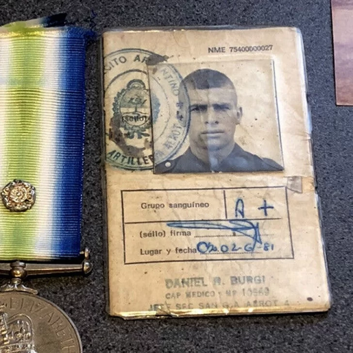 Hallaron en e-Bay una cédula de un excombatiente de Malvinas que era subastada a US$2.000 Hallaron en e-Bay una cédula de un excombatiente de Malvinas que era subastada a US$2.000