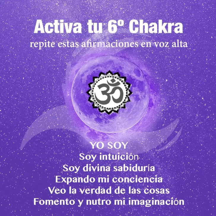 Qué es y dónde se localiza el sexto chakra, según la filosofía hindú