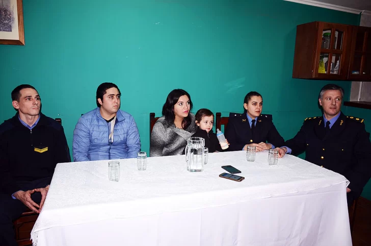 Comisaría Cuarta: Pérez destacó el trabajo de los policías que salvaron la vida de un bebé de un año