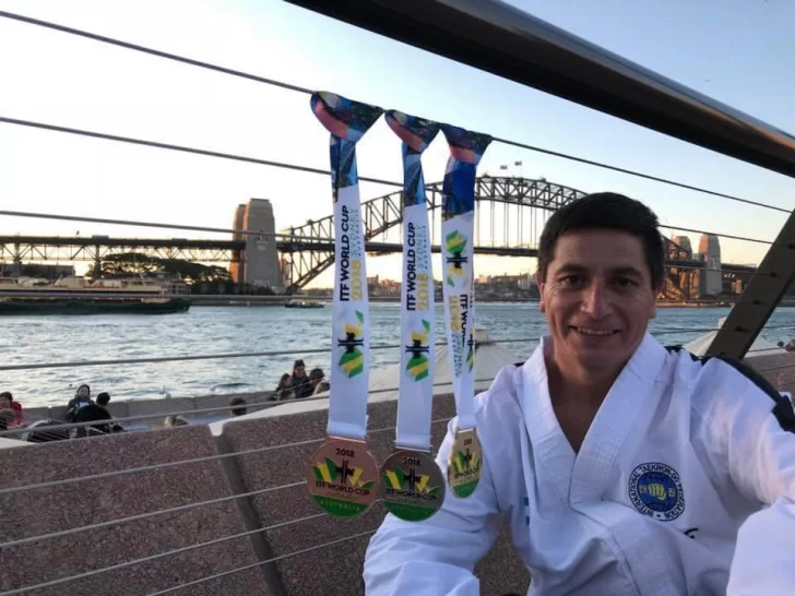 Pesar por el fallecimiento de Fernando Omar “Pinino” Tapia, referente de taekwondo en Santa Cruz