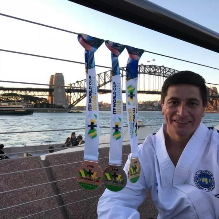 Pesar por el fallecimiento de Fernando Omar “Pinino” Tapia, referente de taekwondo en Santa Cruz