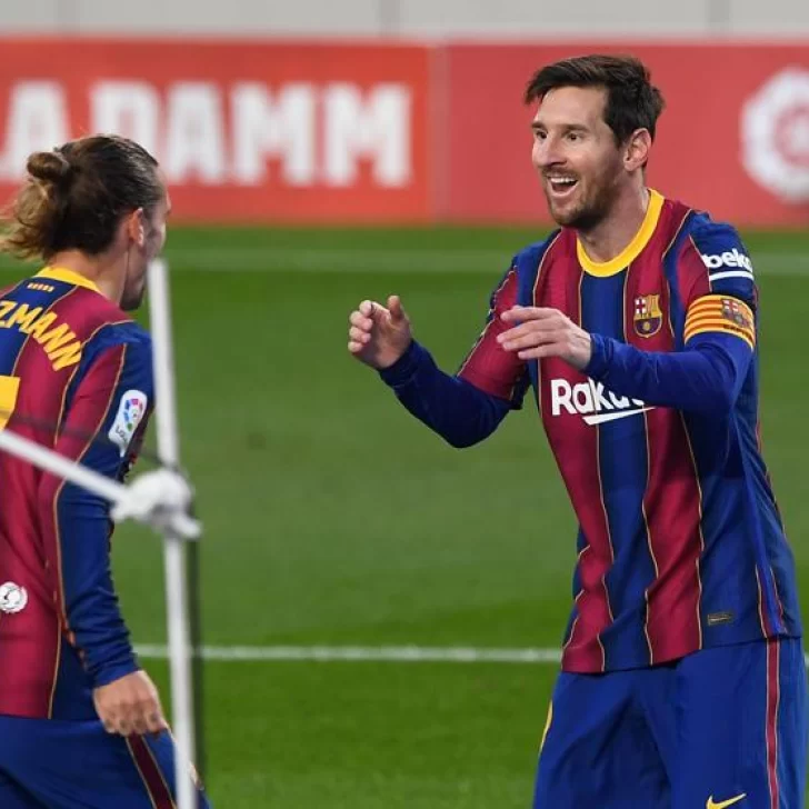 ¡Mirá los goles! Lionel Messi convirtió un doblete en el triunfo ante el Betis