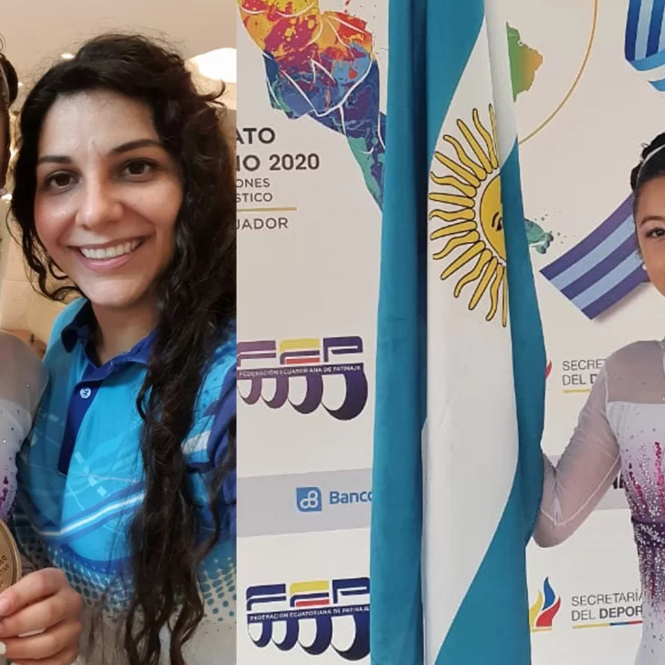 Aitana Españón se consagró campeona Panamericana en patín artístico